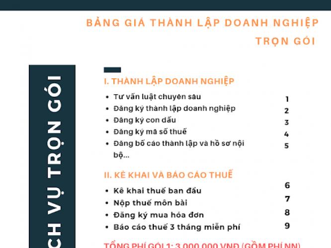Thành Lập Công Ty Tại Huế