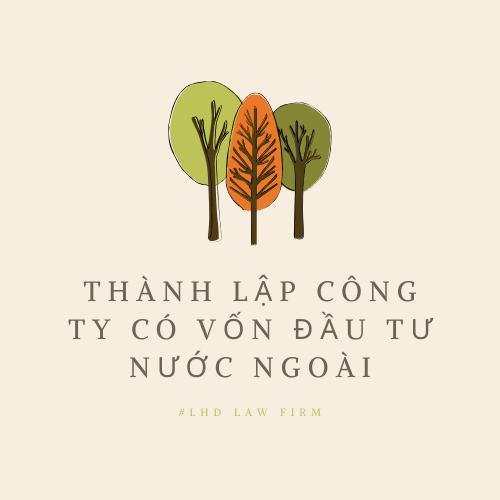 Thành Lập Công Ty Vốn Đầu Tư Nước Ngoài Tại Thành Phố Hồ Chí Minh