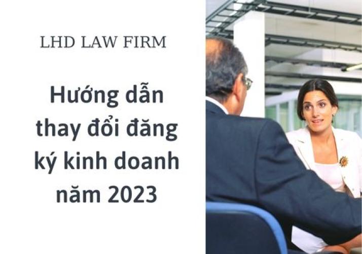 Hướng Dẫn Thay Đổi Đăng Ký Kinh Doanh Năm 2023